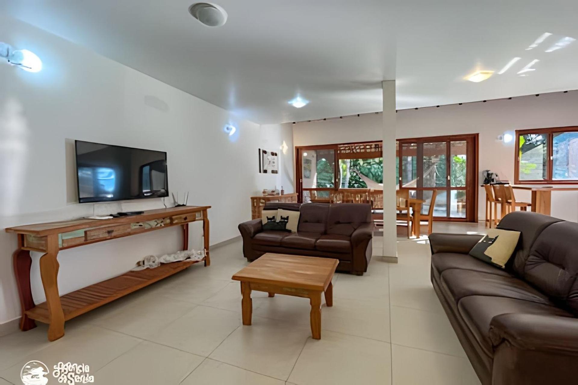 Linda Casa Com Varanda Gourmet Em Condominio Ilhabela Kültér fotó
