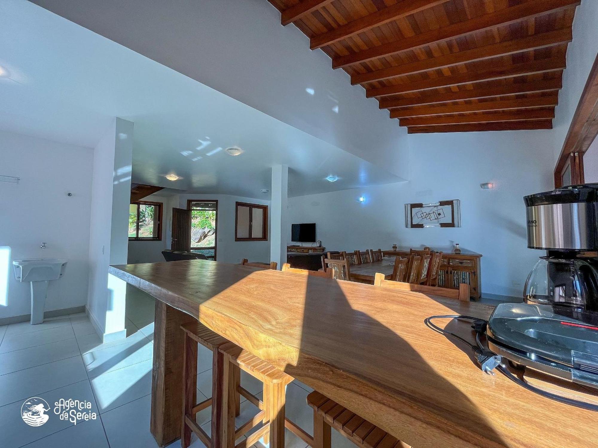 Linda Casa Com Varanda Gourmet Em Condominio Ilhabela Kültér fotó