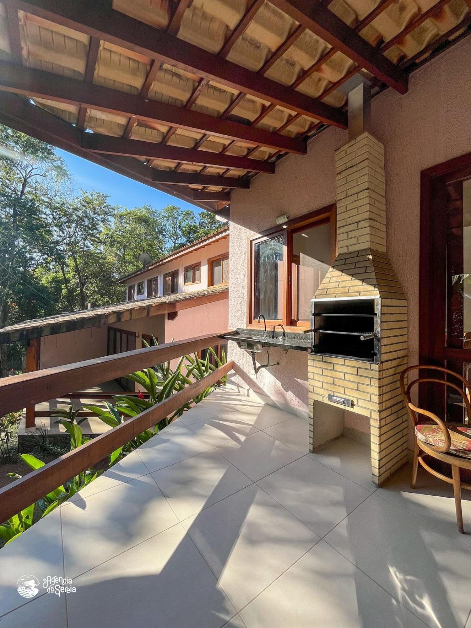 Linda Casa Com Varanda Gourmet Em Condominio Ilhabela Kültér fotó